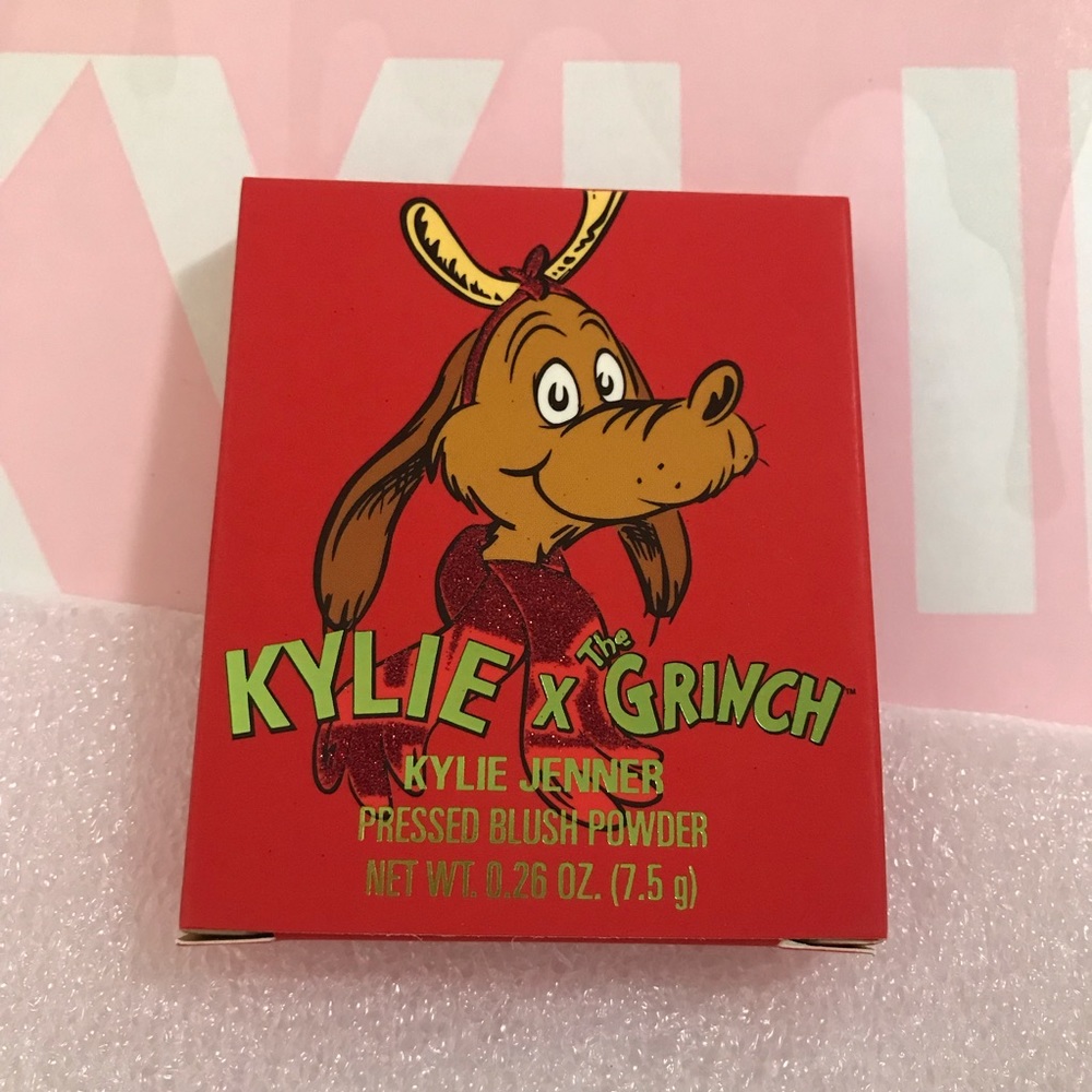 Kylie X Grinch Max The Reindeer Blush NWT